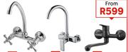 Selected Wall Mounted Mixers (Priced From)