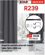 Inspire Curtain Pharell Moon Tabs 140 x 280cm 81489534