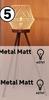 Inspire Floor Lamp E27 x 1 Metal Matt White Wood 81483400