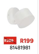 Inspire Wall Lamp 4.3W 3000K Alu Acrylic White 81481981