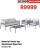 Naterial Henio 4pc Aluminium Rope Set 81483790