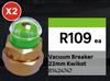 Kwikot 22mm Vacuum Breaker 81424747