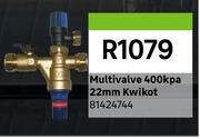 Kwikot 22mm 400kpa Multivalve 81424744