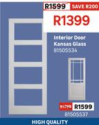 Interior Door Kansas Glass 81505534 