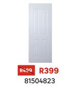 Interior Door Deep Mould  Panel White 81504823