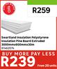 Swartland Insulation Polystyrene Insulation Pine Board Extruded 3000mm X 600mm X 30mm 81462074