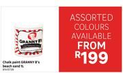 Granny B's 1L Beach Sand Chalk Paint-Each