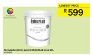 ColourLab Cove 20L Textured Exterior Paint 