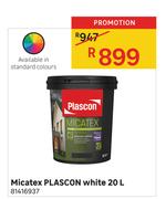 Plascon 20L Micatex (White) 