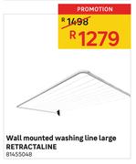 Retractaline Wall Mounted Washing Line (Large)