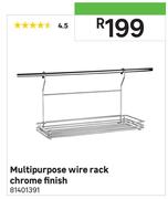 Multipurpose Wire Rack Teeth (Chrome)