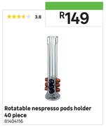 Rotatable Nespresso Pods Holder (40 Piece)