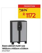 Base Cabinet Multi Use W 65cm x H 93cm x D 39cm
