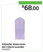 Polyester Dress Cover 60 x 135cm Lavander