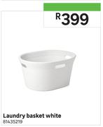 Laundry Basket (White)