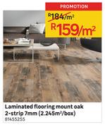Laminated Flooring Mount Oak 2 Strip 7mm-Per Sqm