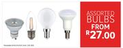 Bulbs GU10 E14/ E27, G45, C35, R50-Each