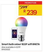Bneta Smart Bulb Colour B22P (Wifi)