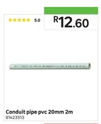 Conduit Pipe PVC 20mm-2m