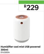 Humidifier Cool Mist (USB Powered)-300ml