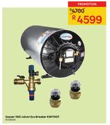 KWITKOT Geyser 150Ltr Valve + 2 xv. Breaker 
