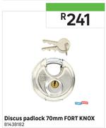 Fort Knox 70mm Discus Padlock