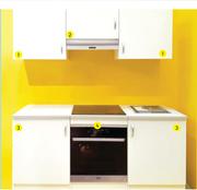 Sprint Kitchen 6 Set Piece White