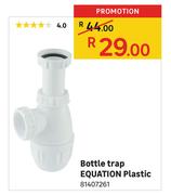 Bottle Trap Equation Plastic