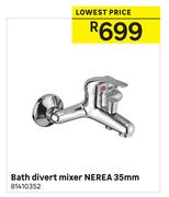 Bath Divert Mixer Nerea 35mm