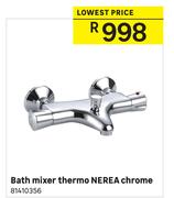 Bath Mixer Thermo Nerea Chrome