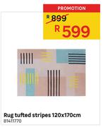 Rug Tufted Stripes 120 x 170cm