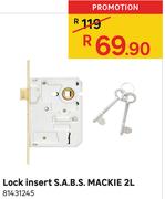Lock Insert S.A.B.S. Mackie 2L