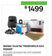 Welder Inverter Tradeweld Mini 150AMP