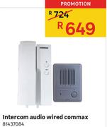 Intercom Audio Wired Commaz