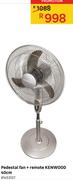 Pedestal Fan + Remote Kenwood 40cm