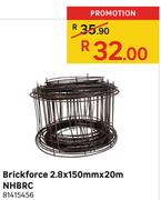 Brickforce 2.8 x 150mm x 20m NHBRC