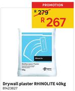 Drywall Plaster Rhinolite-40Kg