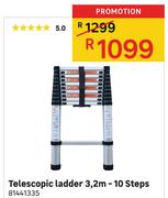 Telescopic Ladder 3.2m 10 Steps