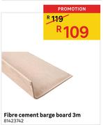 Fibre Cement Barge Board 3m