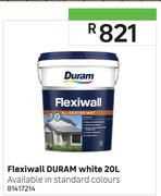 Flexiwall Duram White-20Ltr