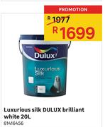 Luxurios Silk Dulux Brilliant White-20Ltr