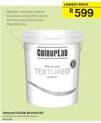 Textured Colourlab White-20Ltr