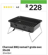 Charcoal BBQ Nomad 1 Grate OWC 35 x 26