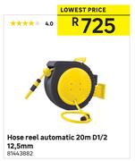 Hose Reel Automatic 20m D1/2 12.5mm
