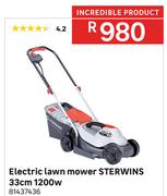 Electric Lawn Mower Sterwins 33cm 1200W