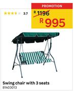 Swing Chair With 3 Seats