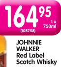 Johnnie Walker Red Label Scotch Whisky-750ml
