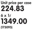 Jagermeister Herbal Liqueur-6x1L