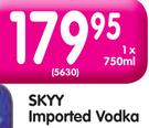 Skyy Imported Vodka-750ml