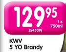 KWV 5 Yo Brandy-750ml